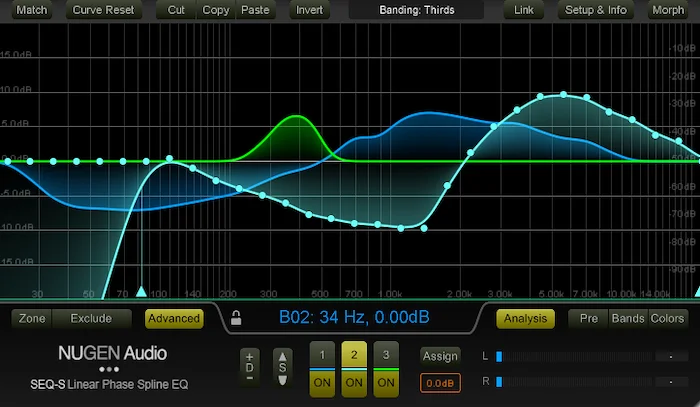 NUGEN SEQ-S Upgrade from SEQ-ST (Download) <br>Discover perfect EQ space