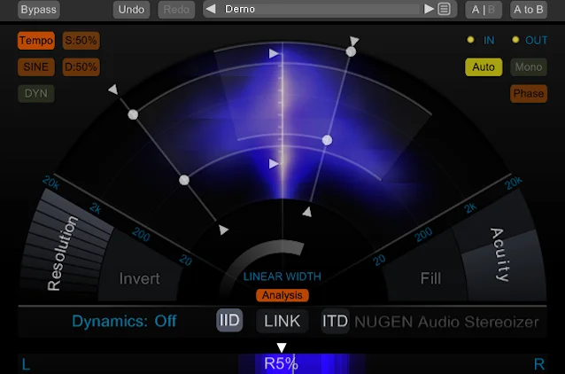 NUGEN Stereoizer Upgrade from Stereoizer Elements (Download) <br>Expand your stereo image