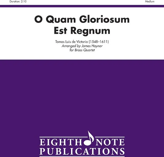 O Quam Gloriosum Est Regnum