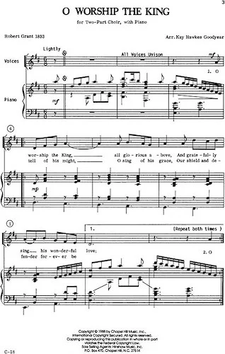 O Worship the King