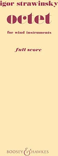 Octet for Wind Instruments (Revised 1952)