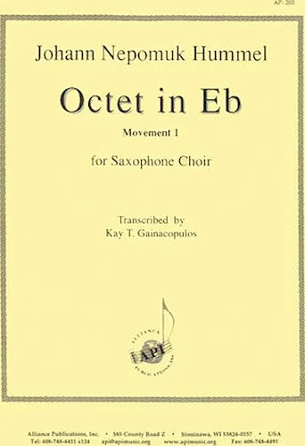Octet In Eb - Sax Choir