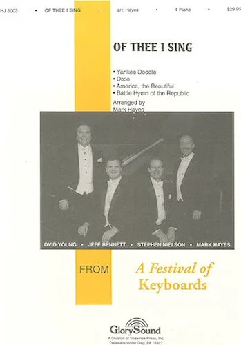 Of Thee I Sing 4 Piano (4-Book Set)