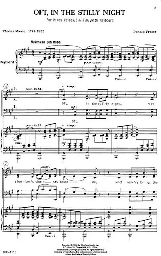 Oft in the Stilly Night