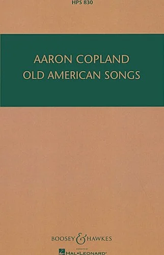 Old American Songs - First and Second Sets