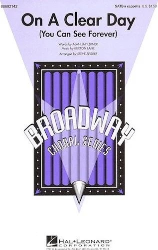 On a Clear Day (You Can See Forever)