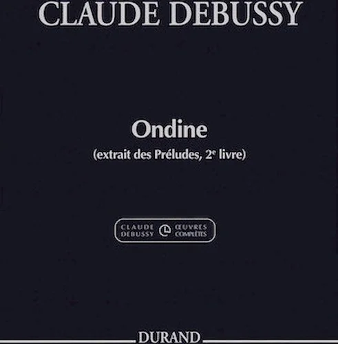 Ondine (extrait des Preludes, 2e livre)