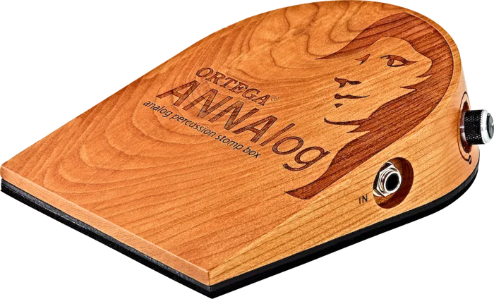 Ortega ANNAlog Passive Percussion Stomp Box with Piezo