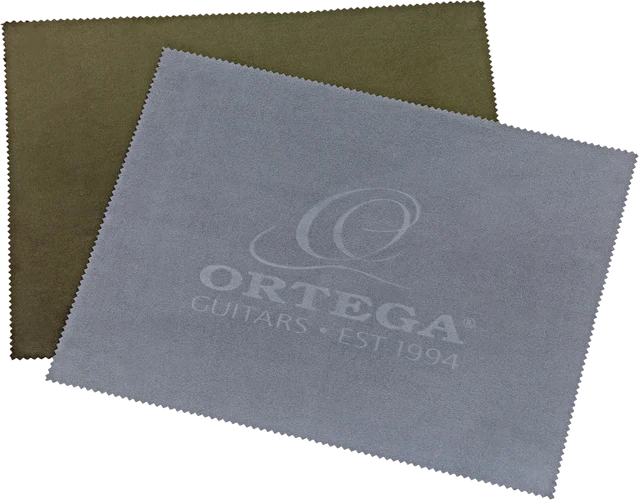 Ortega Guitars OPC-GR/LG Soft Microfiber Guitar Polish Cloth, Pack of 2  