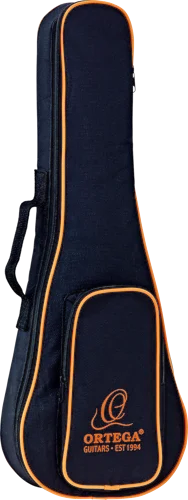 Ortega Guitars OUBSTD-CC Economy Standard Ukulele Concert Size Gig Bag w/ Shoulder Strap