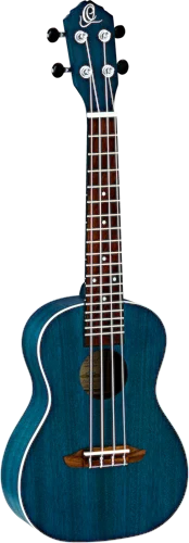 Ortega Guitars RUOCEAN Earth Series Concert Ukulele with White ABS Binding