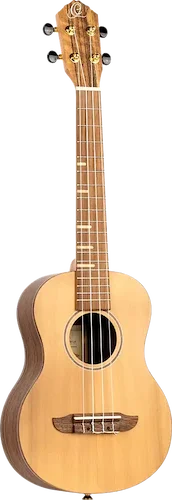Ortega Guitars Timber Series Tenor Size Ukulele Natural Finish w/Deluxe Bag