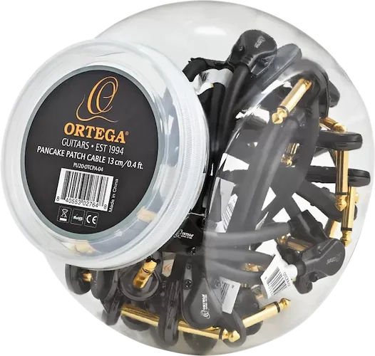 Ortega Guitars Tour Series Patch Cables - Display Bowl