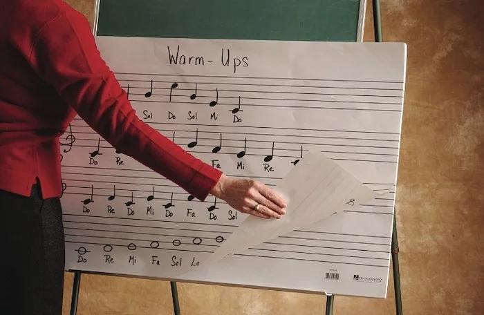 Oversized Music Flip Chart Book