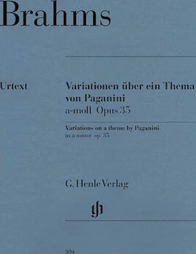 Paganini-Variations Op. 35