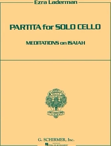 Partita for Solo Cello: Meditations on Isaiah