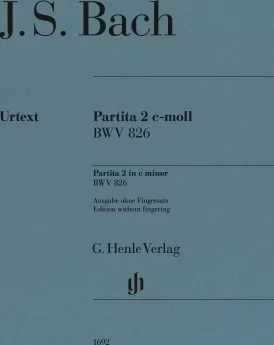 Partita No. 2 in c minor, BWV 826 - BWV 826