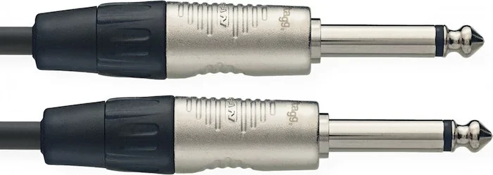Patch cable, jack/jack (m/m), mono, 30 cm (1')