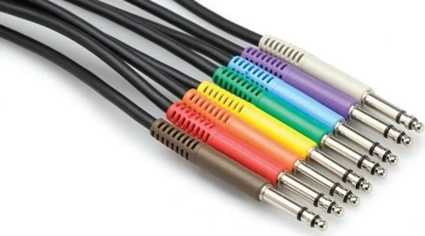 PATCH CABLE TT TRS - TT TRS 3FT 8PC