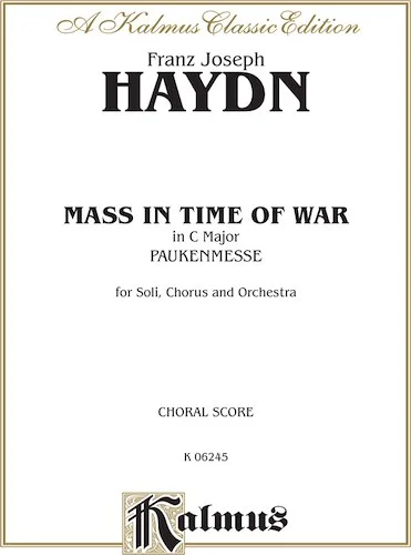 Paukenmesse (Missa in Tempori Belli) in C Major