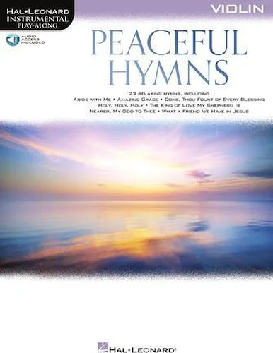 Peaceful Hymns for Violin