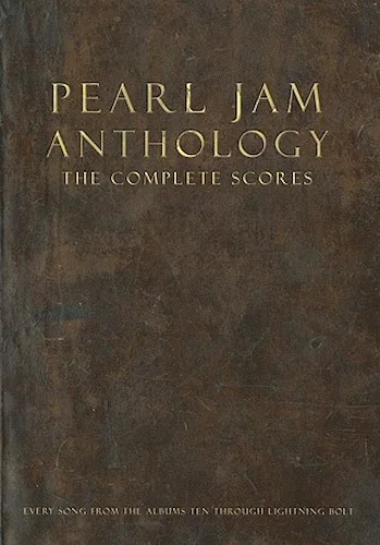 Pearl Jam Anthology - The Complete Scores - Deluxe Box Set