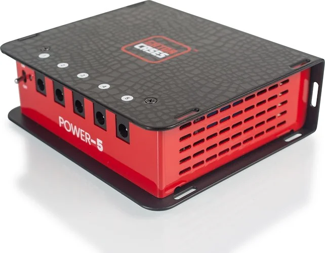 Gator Pedal Board Power Supply With 5 Isolated Outputs