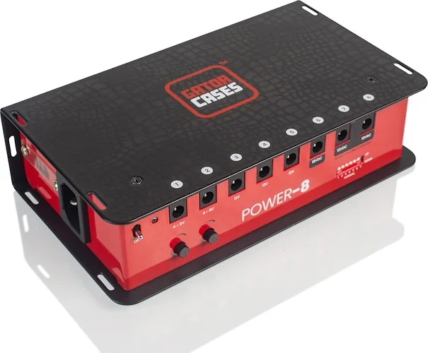 Gator Pedal Board Power Supply With 8 Isolated Outputs