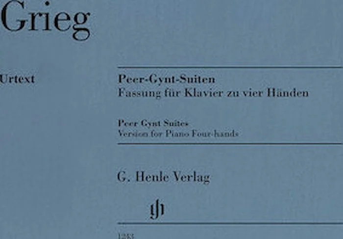 Peer Gynt Suites - Version for Piano Four-Hands