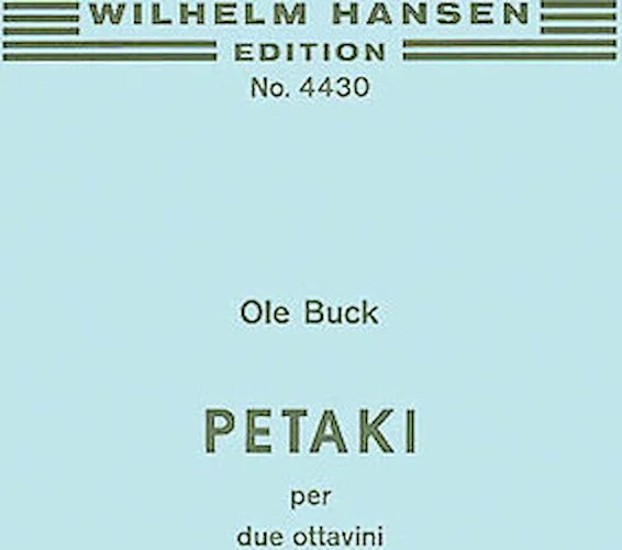 Petaki - for Two Piccolos