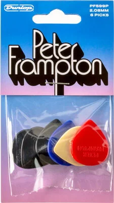 PETER FRAMPTON VINTAGE JAZZ TEARDROP PICK - 6 PACK
