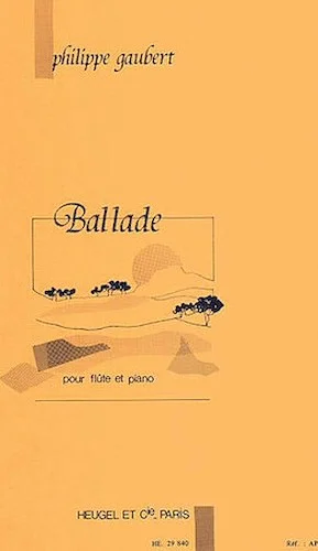 Philippe Gaubert - Balladepour Flute Et Piano