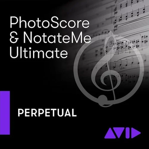 Photoscore NotateMe Ultimate (Download)<br>Photoscore+NotateMe Ultimate