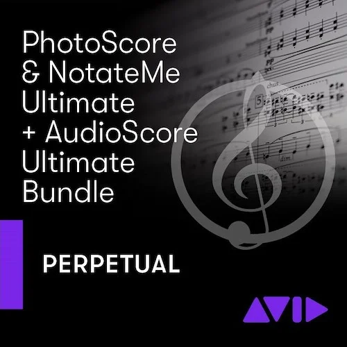 Photoscore NotateMe Ultimate AudioScore Ultimate (Download)<br>Photoscore+NotateMe Ultimate+AudioScore Ultimate