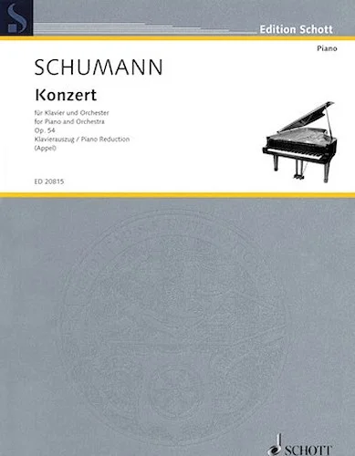 Piano Concerto in A minor, Op. 54 - 2 Pianos, 4 Hands