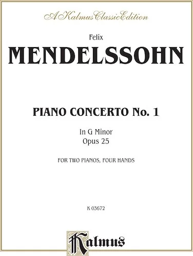 Piano Concerto No. 1 in G Minor, Opus 25