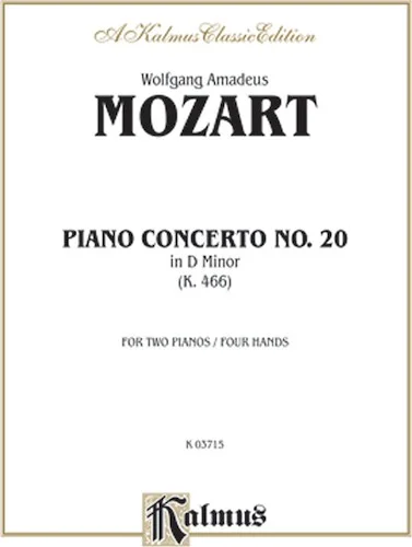 Piano Concerto No. 20 in D Minor, K. 466