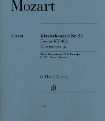 Piano Concerto No. 22 in E-flat, K. 482