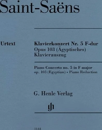 Piano Concerto No. 5 in F Major, Op. 103 (Egyptian)