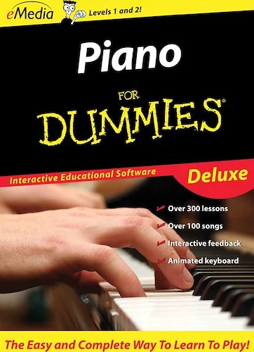 Piano Dummies DLX Mac 10.5 to 10.14, 32-bit only (Download)<br>Piano For Dummies Deluxe [Mac 10.5 to 10.14, 32-bit only]