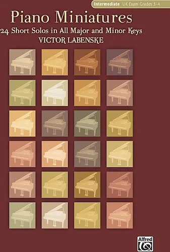Piano Miniatures: 24 Short Solos in All Major and Minor Keys