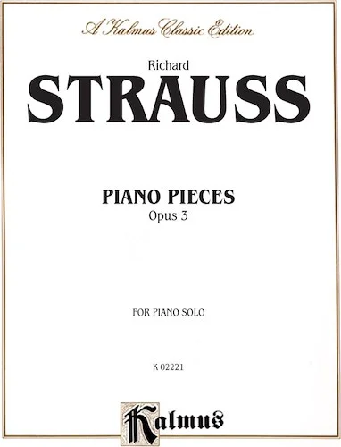 Piano Pieces, Opus 3
