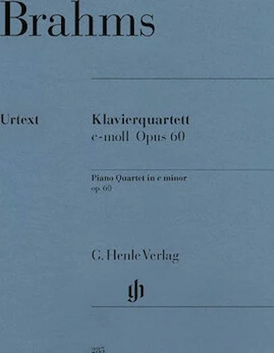 Piano Quartet C minor Op. 60