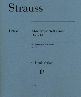 Piano Quartet In C Minor Op. 13 - 2 Violins, Viola, Cello, and Piano