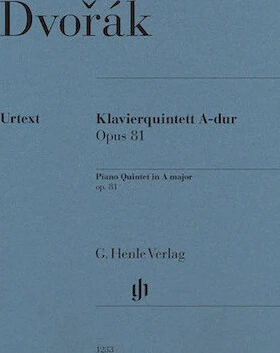 Piano Quintet in A Major Op. 81