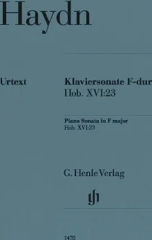 Piano Sonata F Major Hob. XVI:23 - Piano Solo