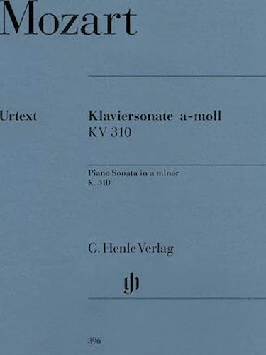 Piano Sonata in A minor K310 (300d)