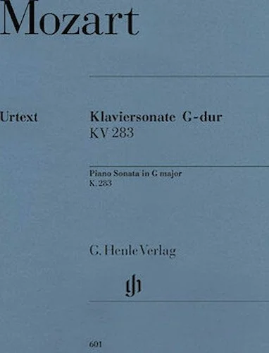 Piano Sonata in G Major K283 (189h)