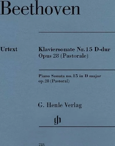 Piano Sonata No. 15 in D Major, Op. 28 (Pastoral) - Revised Edition