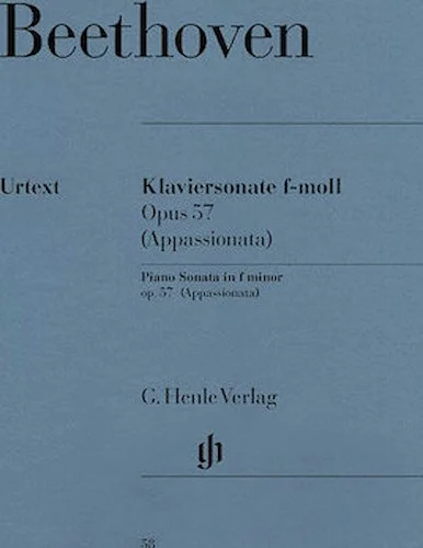 Piano Sonata No. 23 in F Minor Op. 57 - Appassionata